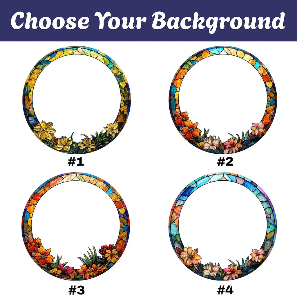 Custom Photo Stained Glass Suncatcher DIY Kit, Personalized Father's Day Gift 2026, Family Portrait Window Hanging, Mother's Day Picture Art